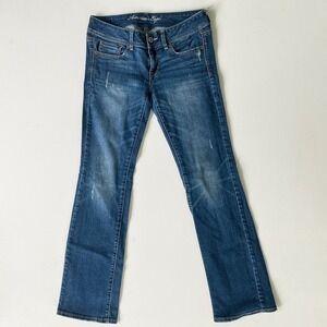 2010 Y2k‎ American Eagle Slim Bootcut Jeans Womens Size 6